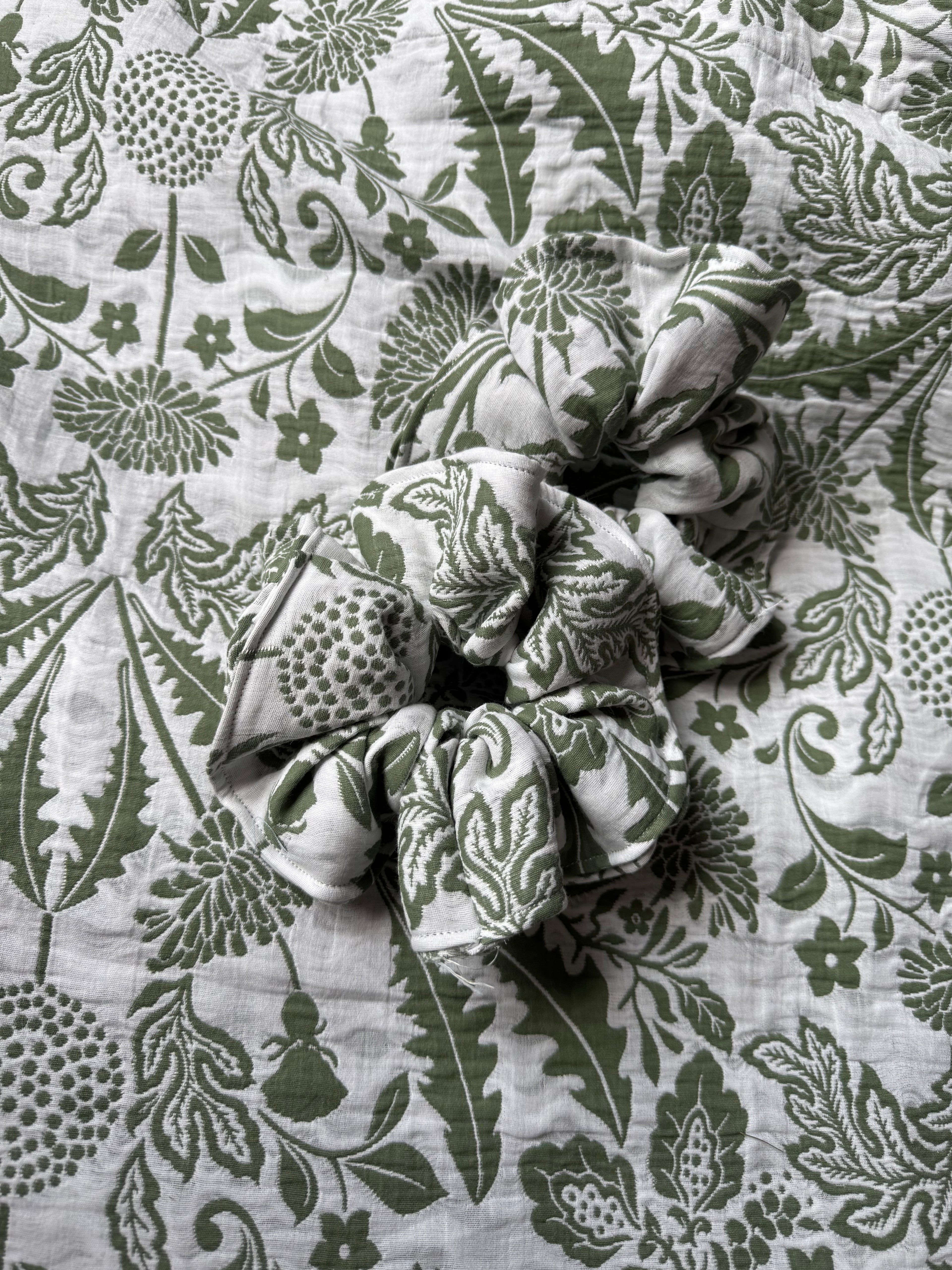 Luxury Cotton Blend Scrunchie