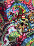 Indian Block Print Cotton Scrunchie
